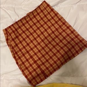 brandy melville plaid skirt